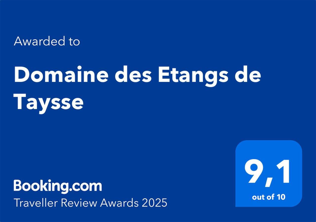 Отель Domaine Des Etangs De Taysse Espagnac Экстерьер фото